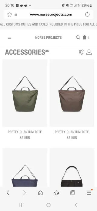 Bolso Tote Pertex Quantum Verde, Gorra, calcetines