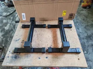 Barras paralelas bajas para entrenamiento