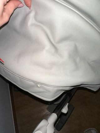 Carro Bebecar 2 piezas gris