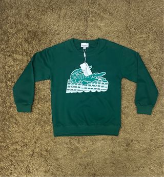 Sudadera Lacoste Verde Talla S