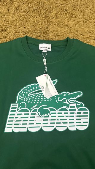 Sudadera Lacoste Verde Talla S