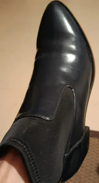 Botas negras chelsea Marino oscuro