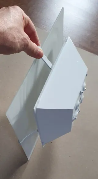 Plafoniera moderna design ondulato