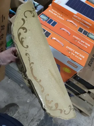 Mensola antica decorata oro