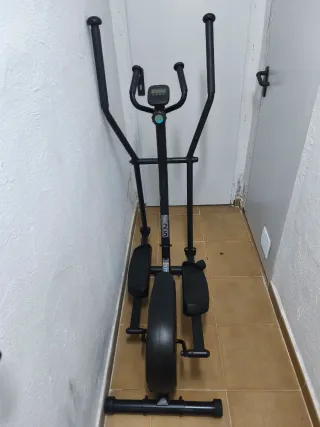 Bicicleta Estática Elíptica Negra