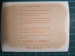 CALCOMANIA COCHE CORDOBA AÑOS 60