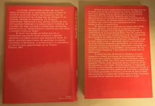 Lote con dos novelas premio Planeta de los años 80