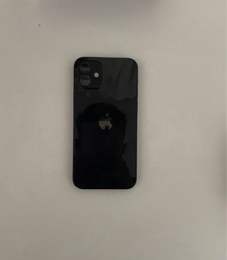 iPhone 12 Negro + Caja + Funda + Cargador