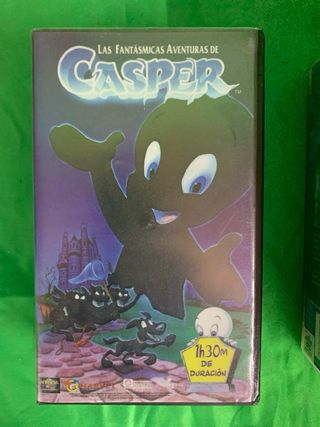 Lote 5 VHS de Casper