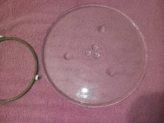Plato giratorio microondas