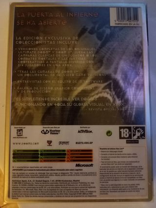 Doom 3 Xbox Edición Coleccionista
