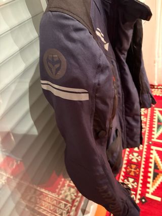 Chaqueta Moto Mujer ARMURE Azul MACK WATERPROOF