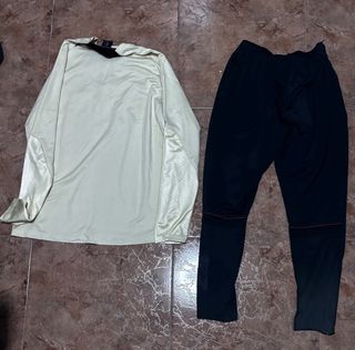 Chándal PSG Nike Beige y Negro