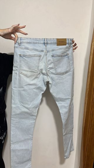 Vaqueros Pull&Bear Slim Azul Talla M