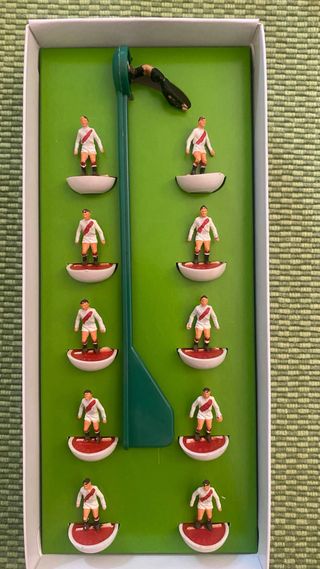 Subbuteo hw Rayo Vallecano 1964 old style.