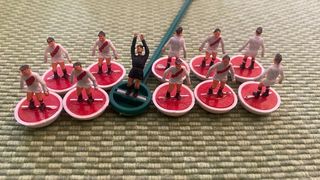 Subbuteo hw Rayo Vallecano 1964 old style.