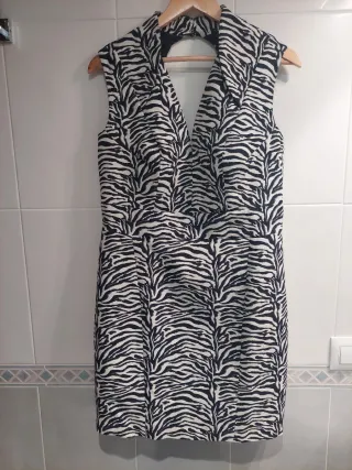 Vestido Karen Millen cebra