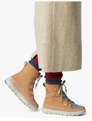 Botas Sorel Mujer Marrón y Gris