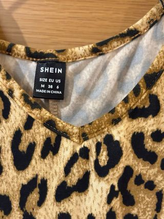 Vestido SHEIN Leopardo Tirantes