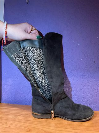 Botas altas negras talla 37