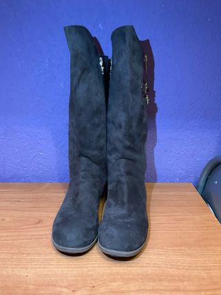 Botas altas negras talla 37