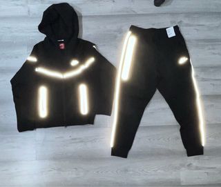 Chándal Nike Tech Fleece Reflective Negro