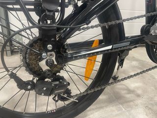 Bicicleta Plegable Negra Boundy