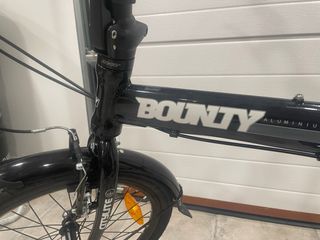 Bicicleta Plegable Negra Boundy