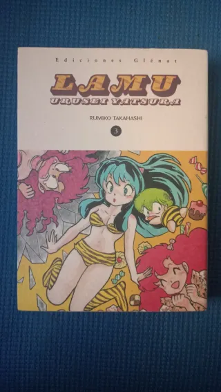 Manga Lamu Urusei Yatsura 2 y 3 precio Pack.
