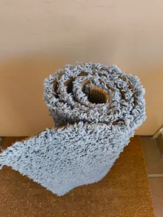 Alfombra gris 57x110cm