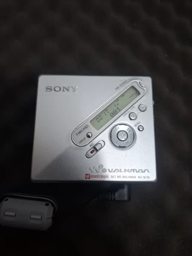 Sony Walkman Net MD MZ-N710 Prata
