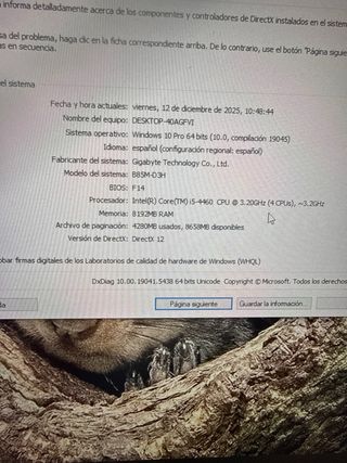 Torre Gaming Ordenador PC Blanca. SOLO CAMBIO!