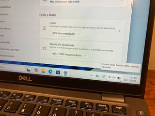 Portátil Dell Latitude 5400 i5 16gb FHD HDMI