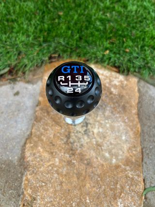 Pomo marchas Golf GTI azul