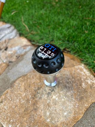 Pomo marchas Golf GTI azul