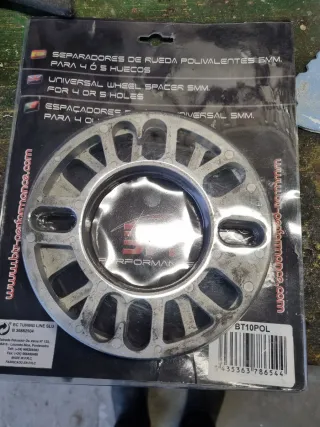 Centradores de llantas universales 10 mm