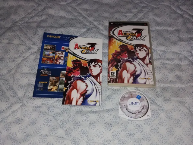 Street Fighter Alpha 3 Max PSP UMD
