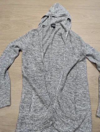 Rebeca Cardigan con Capucha Pull&Bear Gris M