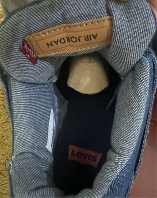 Jordan x Levi's Talla 46 Nuevas