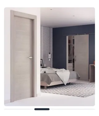 Puerta Niza gris apertura derecha 82,5