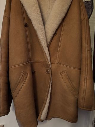 Montone Mabrun tg 50 vera pelle vintage