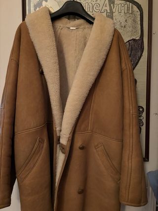 Montone Mabrun tg 50 vera pelle vintage