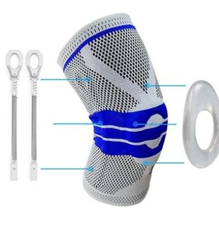 Rodillera elástica con soportes