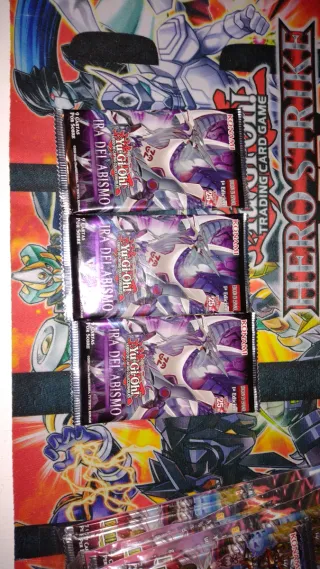 3 Bustine Yu-Gi-Oh! Ira del Abismo