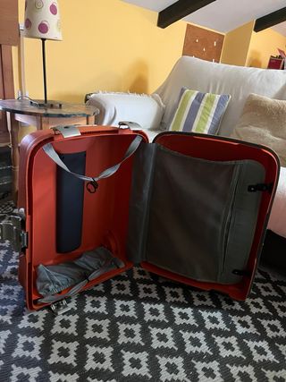 Maleta de cabina naranja