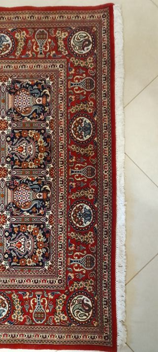 Tappeto Persiano Qum Kork 196x137 cm