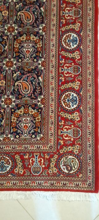 Tappeto Persiano Qum Kork 196x137 cm