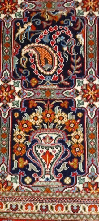 Tappeto Persiano Qum Kork 196x137 cm