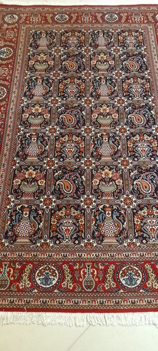 Tappeto Persiano Qum Kork 196x137 cm