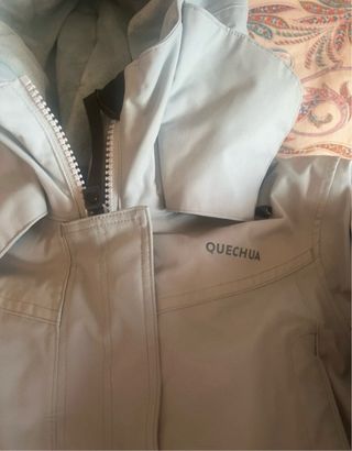 Abrigo de nieve azul